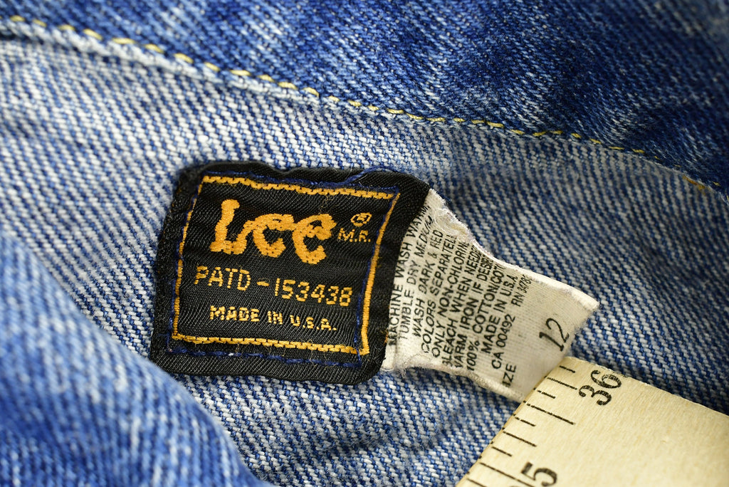 Vintage 1970s Lee Storm Riders Denim Kids Jean Jacket