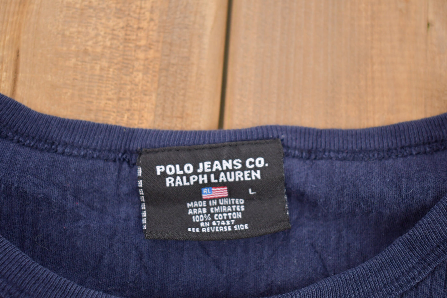 Vintage 1990s Polo Jeans Co. Ralph Lauren T-Shirt / 90s T-Shirt / Souvenir / Athleisure / Streetwear / Ralph Lauren T-Shirt