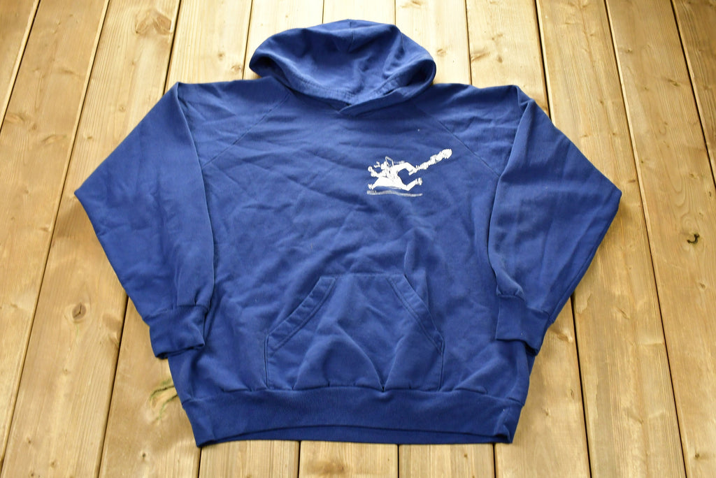 Vintage 1990s NSS Class Of 1992 Raglan Cut Hooded Sweatshirt