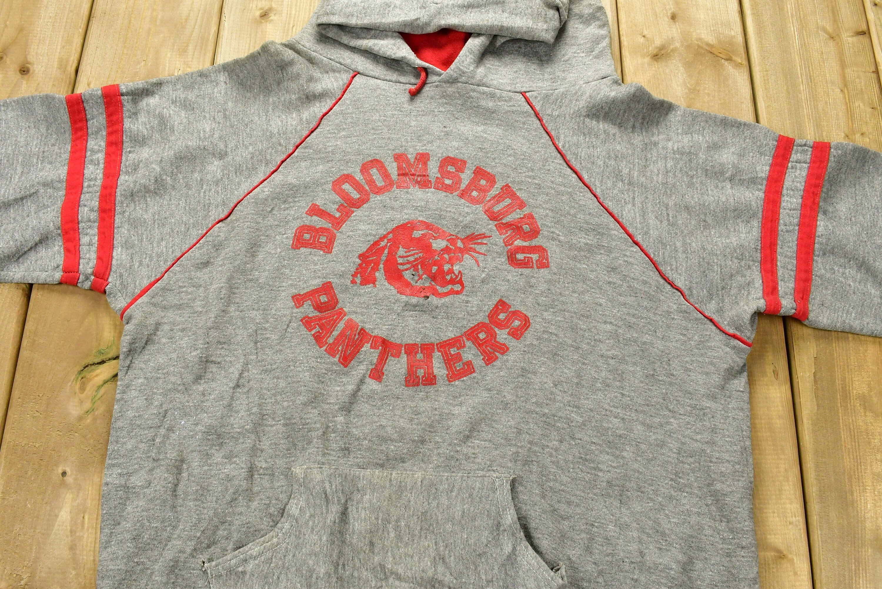Vintage 1960s University of Bloomsburg Panthers Collegiate Hoodie