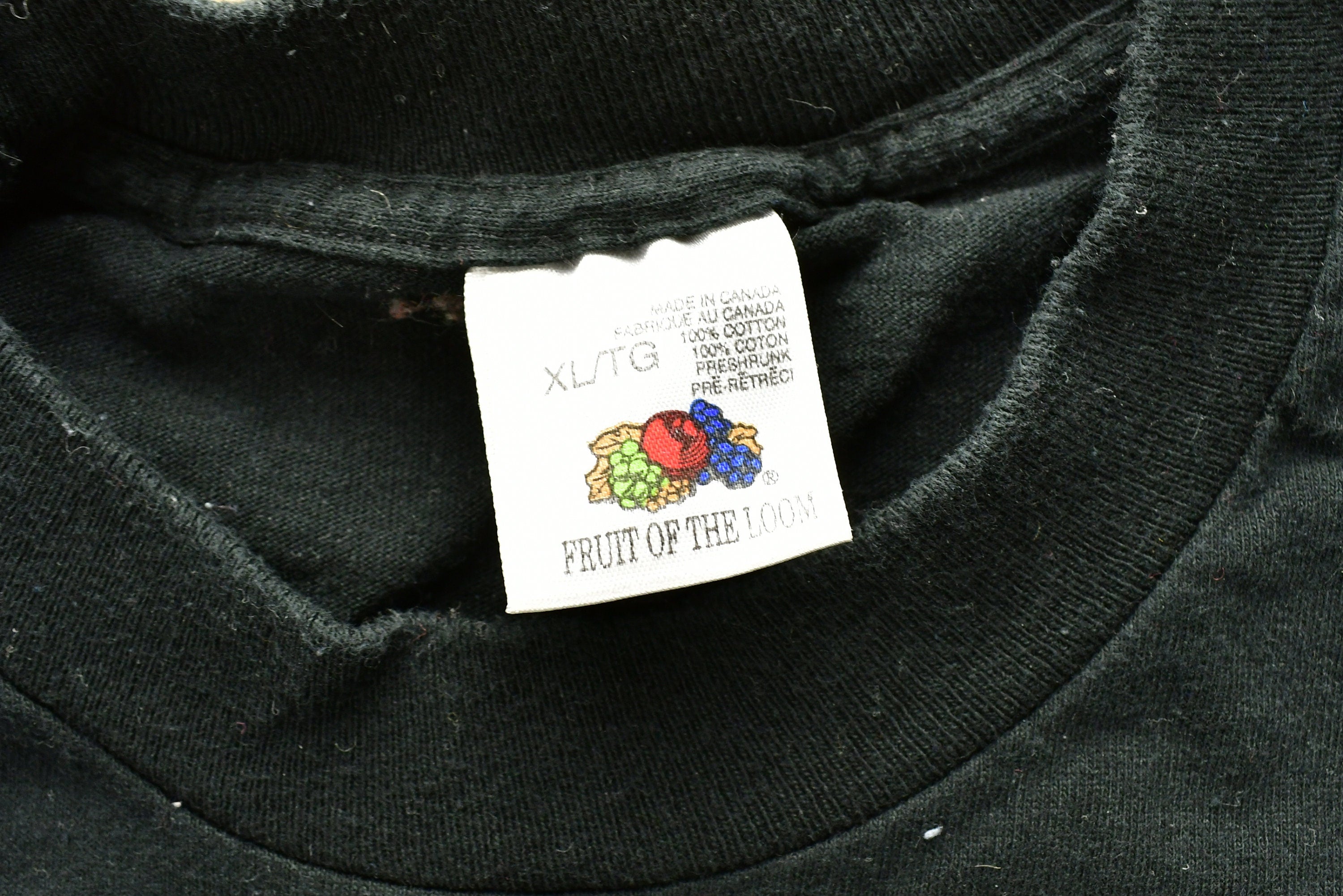 Vintage 1980s Make It With Mushrooms Embroidered Graphic T-Shirt