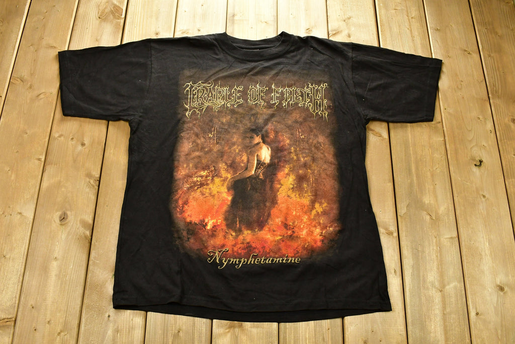 Vintage Y2K Cradle Of Filth Nymphetamine Album  Band T-shirt