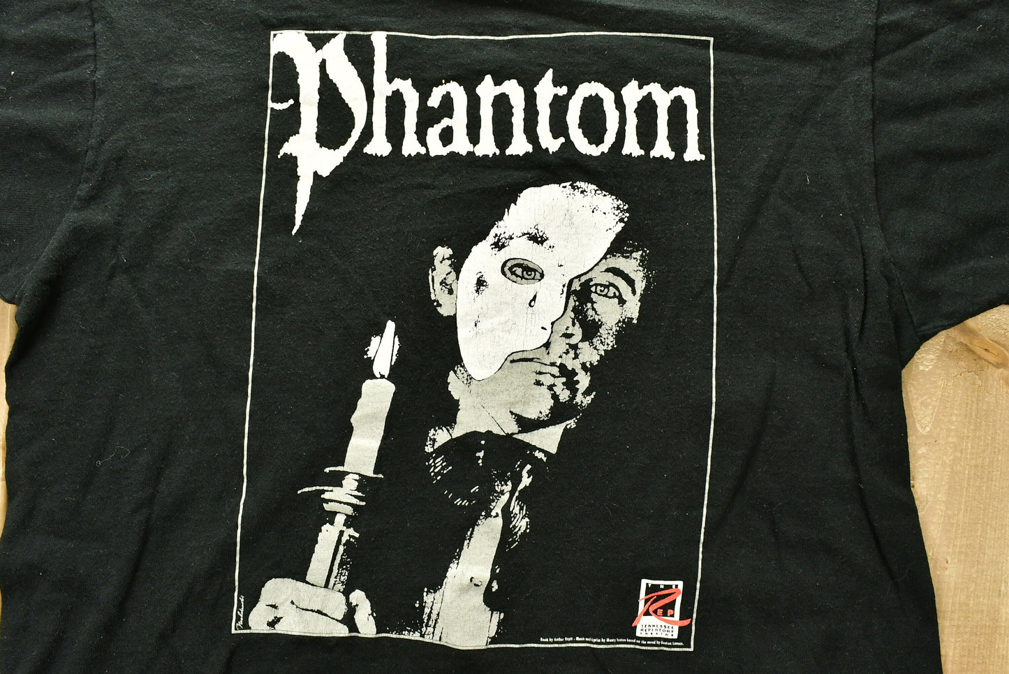 Vintage 1990s Phantom Of The Opera Graphic T-Shirt / Graphic / 80s / 90s / Streetwear / Retro Style / Single Stitch / Made In USA