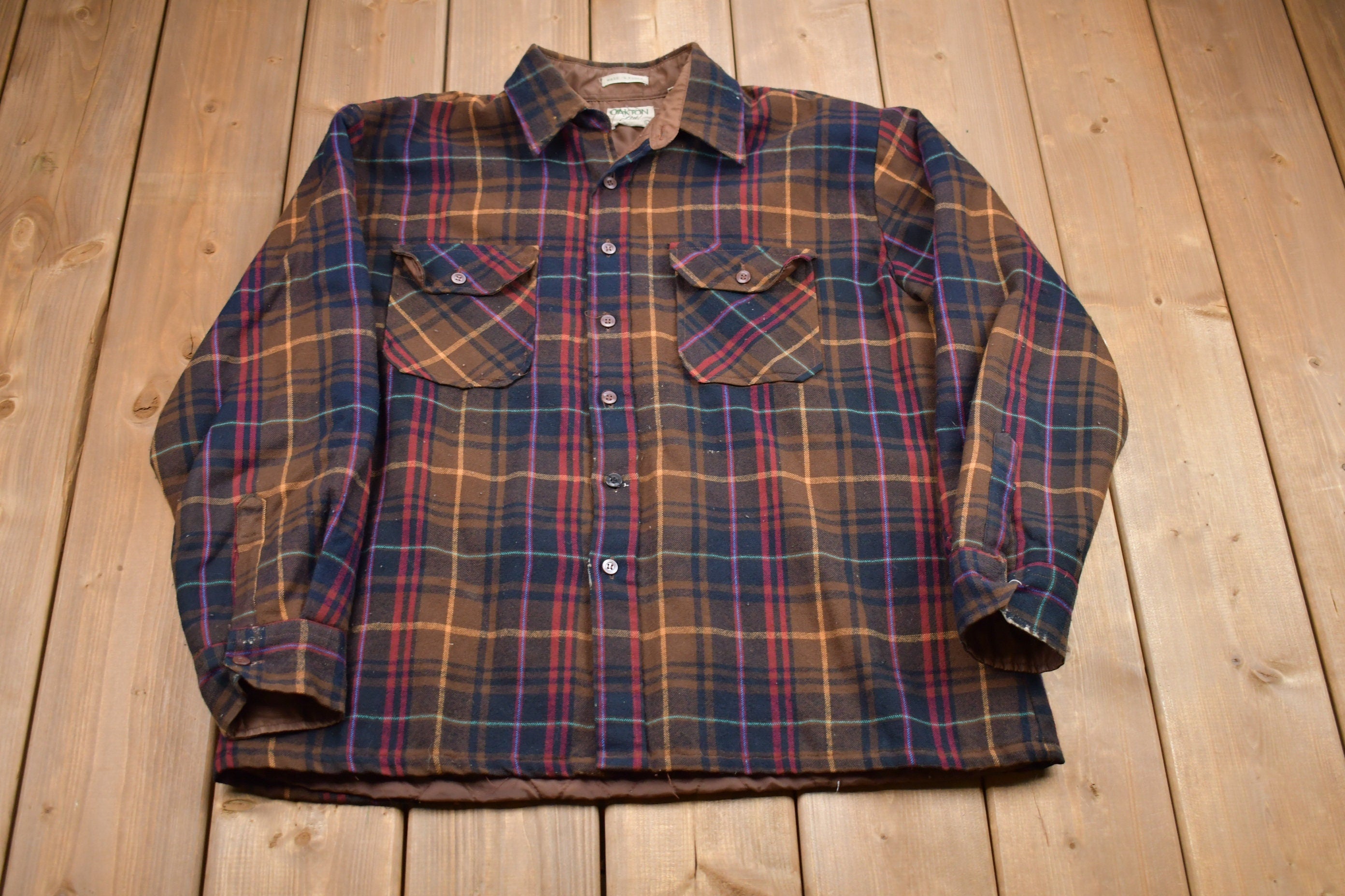 Vintage 1990s Oakton LTD Vintage Button Up Shirt