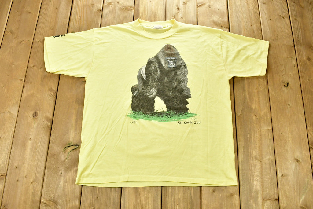 Vintage 1980s St Louis Jungle Of The Apes T-Shirt