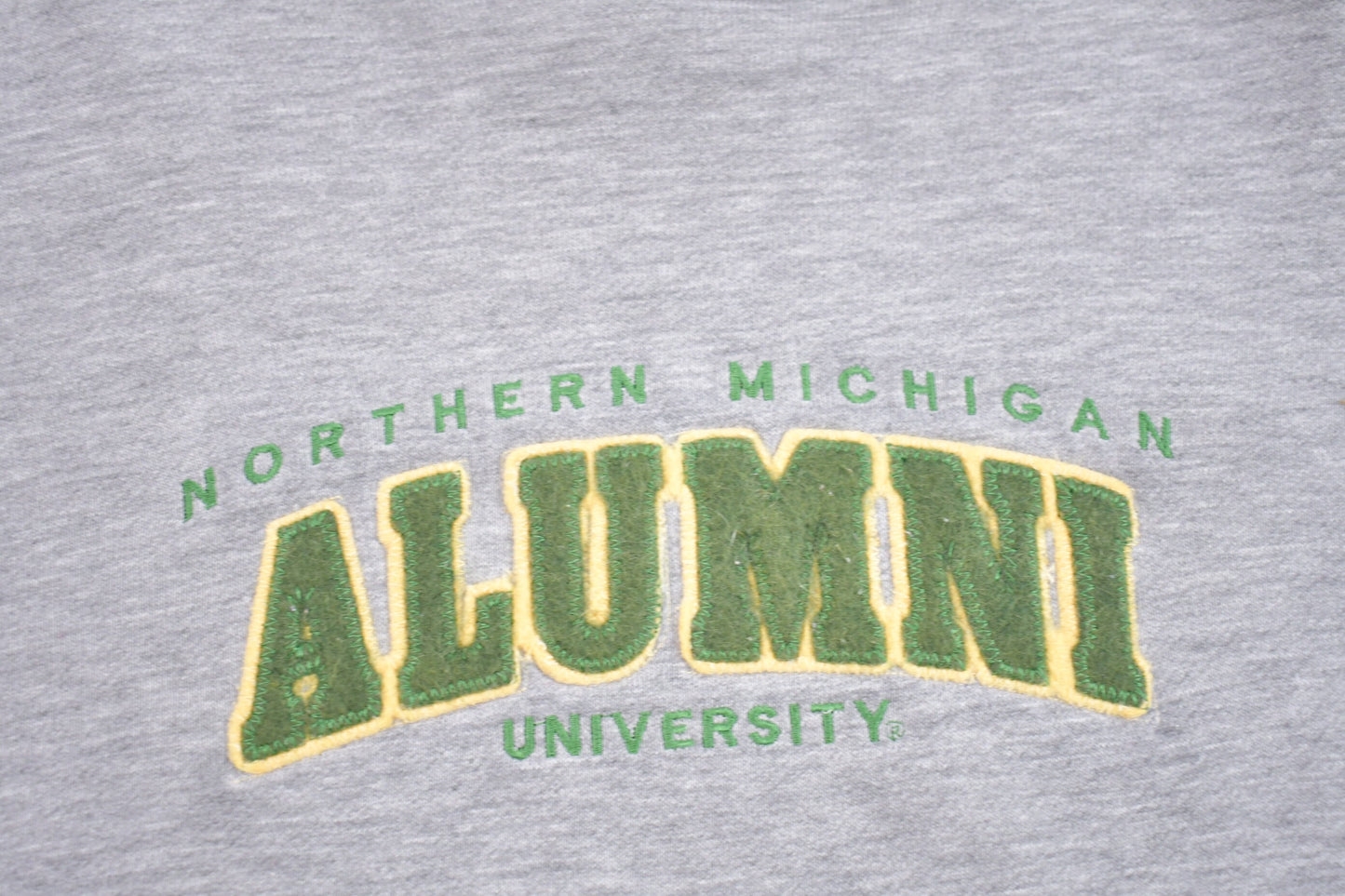 Vintage 1990s Jan Sport University of Northern Michigan Alumni Collegiate Crewneck / Sweatshirt / Embroidered / NCAA Sweatshirt / Sportswear