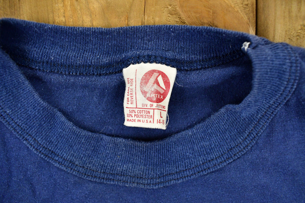 Vintage 1970s University of Michigan State Youth Size Collegiate T-Shirt