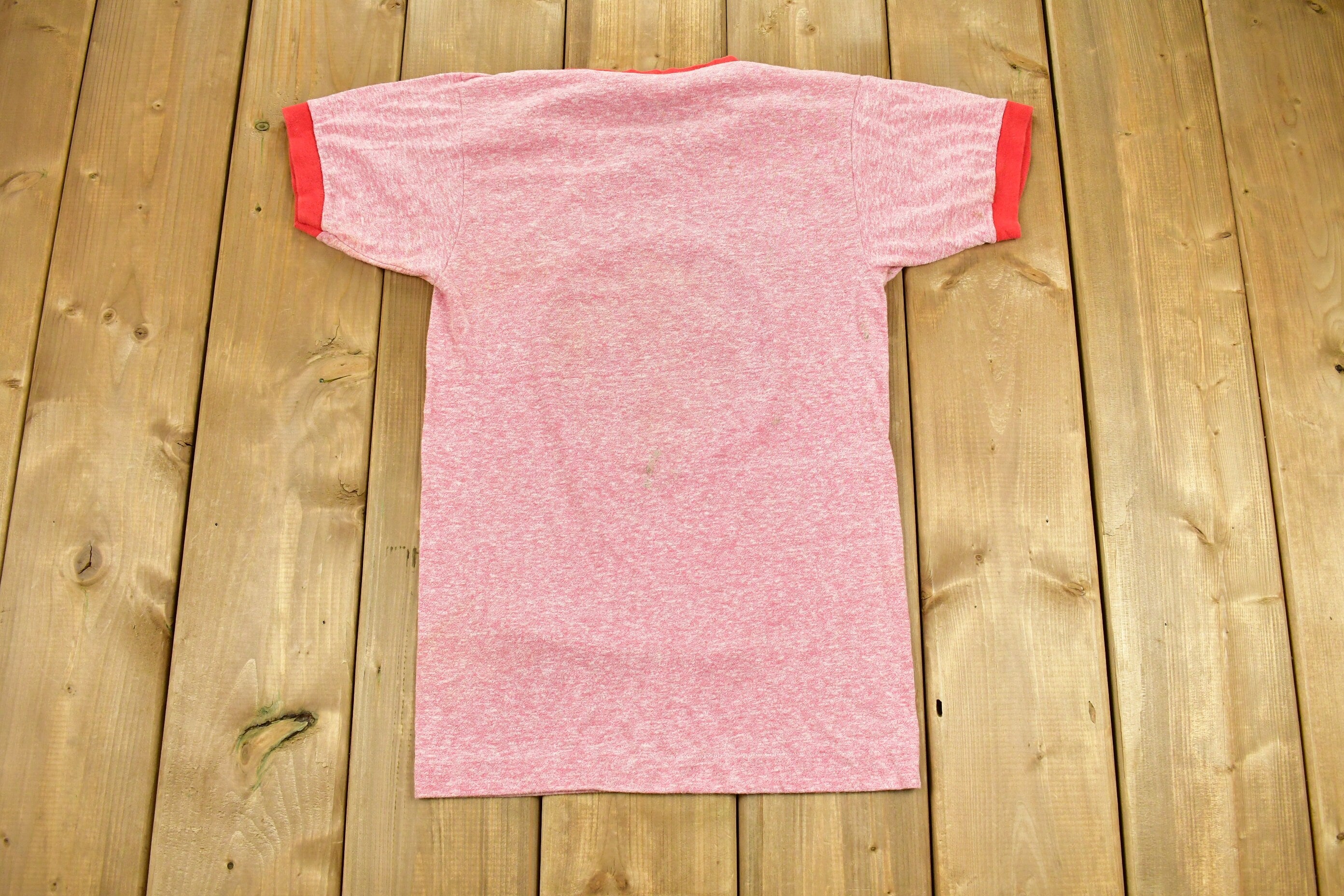 Vintage 1970s Champion University of Ohio State Collegiate Ringer T-Shirt