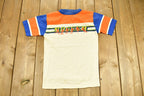 Vintage 1970s Soccer Graphic Youth Size T-shirt