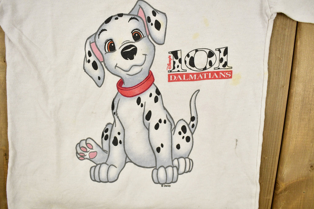 Vintage 1990s 101 Dalmatians Disney Movie Youth Size Promo T-Shirt