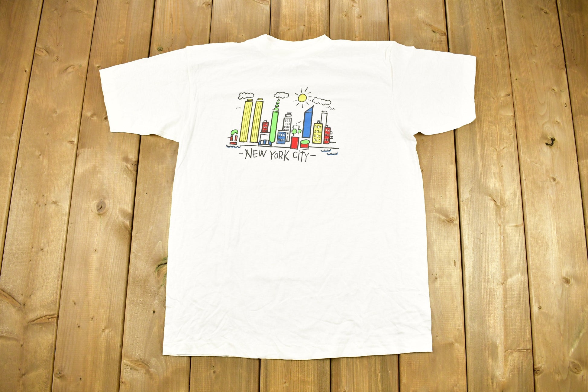 Vintage 1980s New York City Souvenir Graphic T-Shirt