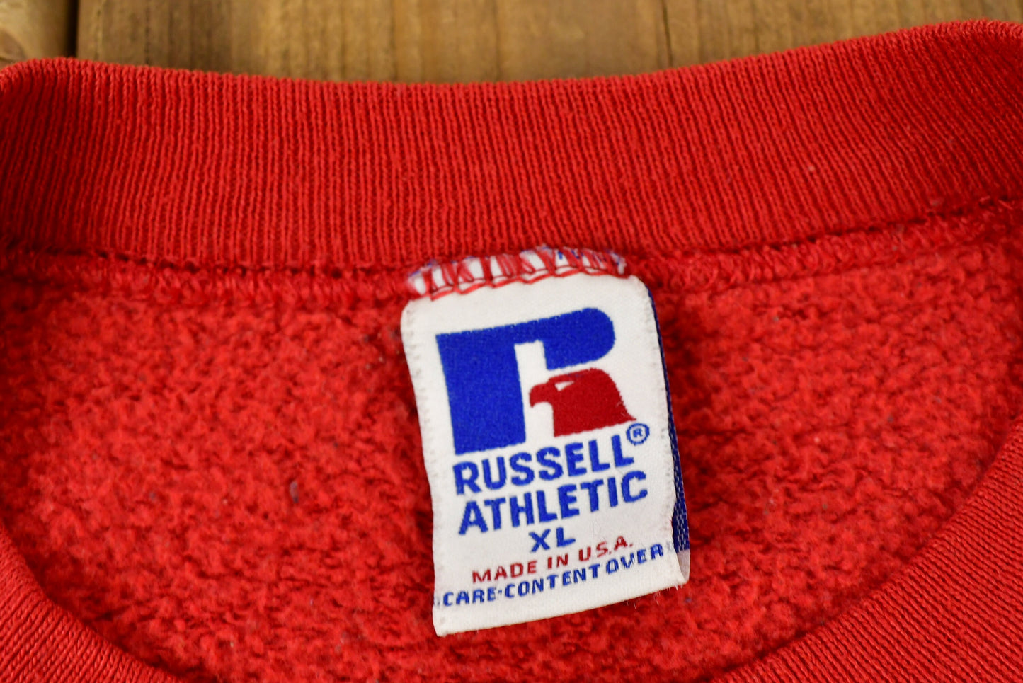 Vintage 1990s  Elyria Volleyball Russell Athletics Crewneck Sweatshirt / 90s Crewneck / Souvenir / Athleisure / Streetwear / Made In USA