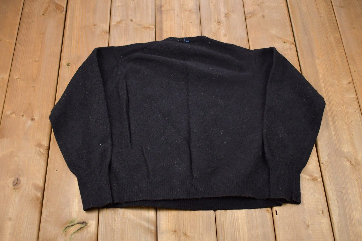 Vintage 1990s Polo Ralph Lauren Wool Knitted Sweater / Vintage 90s V-neck / Pattern Sweater / Outdoor / Hand Knit / Pullover Sweatshirt