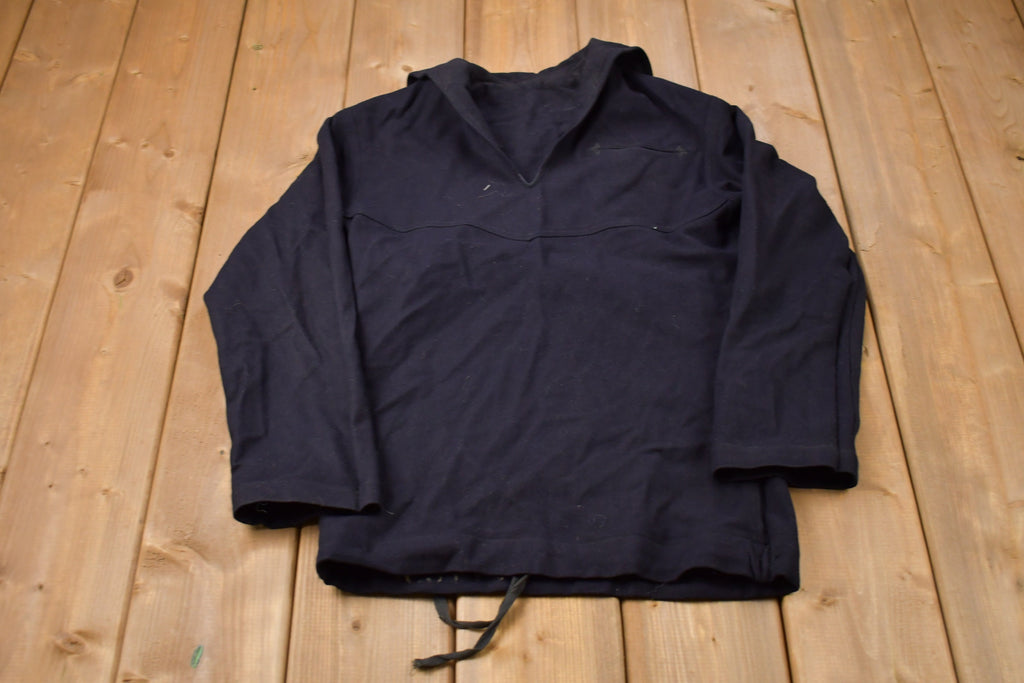 Vintage 1940s WWll Naval Clothing Factory Wool Sweater