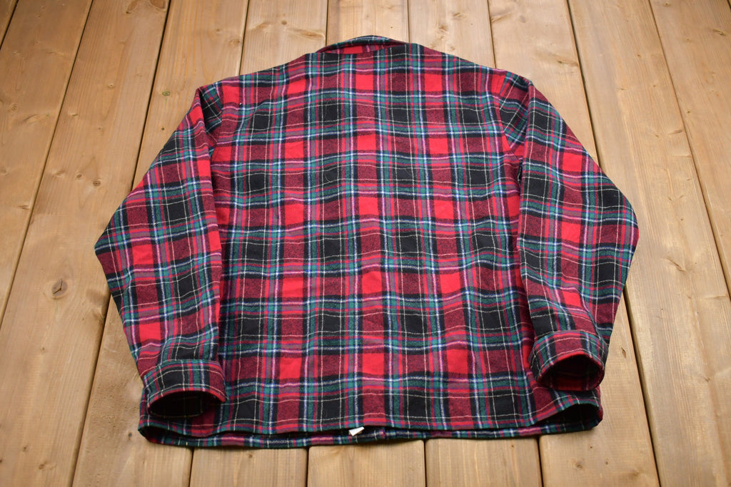 Vintage 1950s Pendleton Pure Wool Made In USA Button Up Shirt