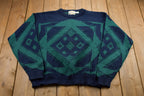 Vintage 1990s London Fog Made In USA Knitted Sweater