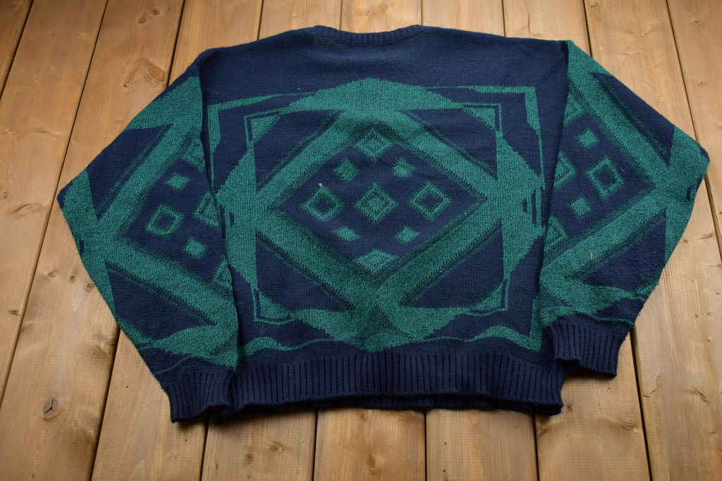 Vintage 1990s London Fog Made In USA Knitted Sweater