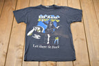 Vintage 1980s ACDC Let There Be Rock Graphic T-Shirt