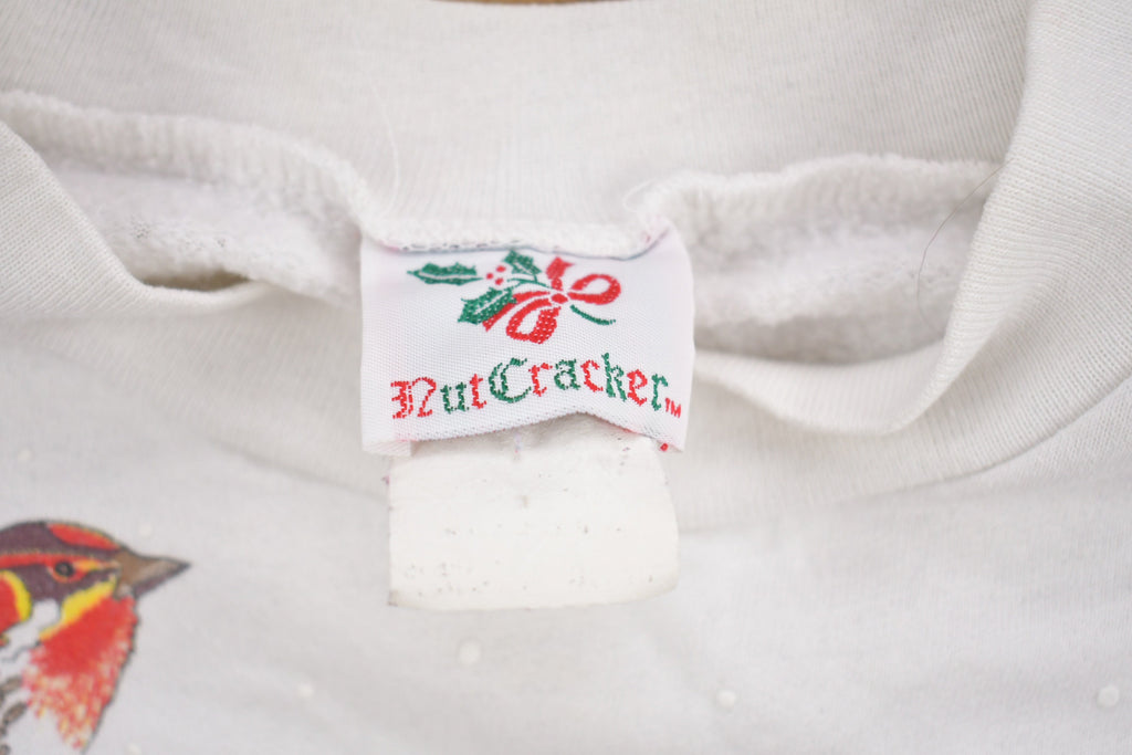 Vintage 1990s Nutcracker Bird Holiday Graphic Crewneck Sweatshirt , 90s Crewneck , Souvenir , Athleisure , Streetwear , Bird Graphic