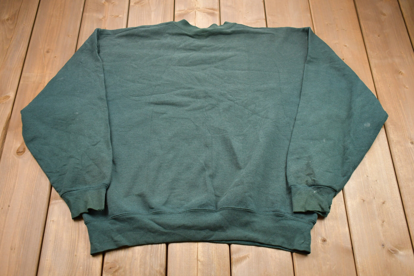 Vintage 1990s BVD Made In USA Crewneck Sweatshirt / 90s Crewneck / Souvenir / Athleisure / Streetwear / Blank Sweatshirt