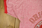 Vintage 1970s Champion University of Ohio State Collegiate Ringer T-Shirt