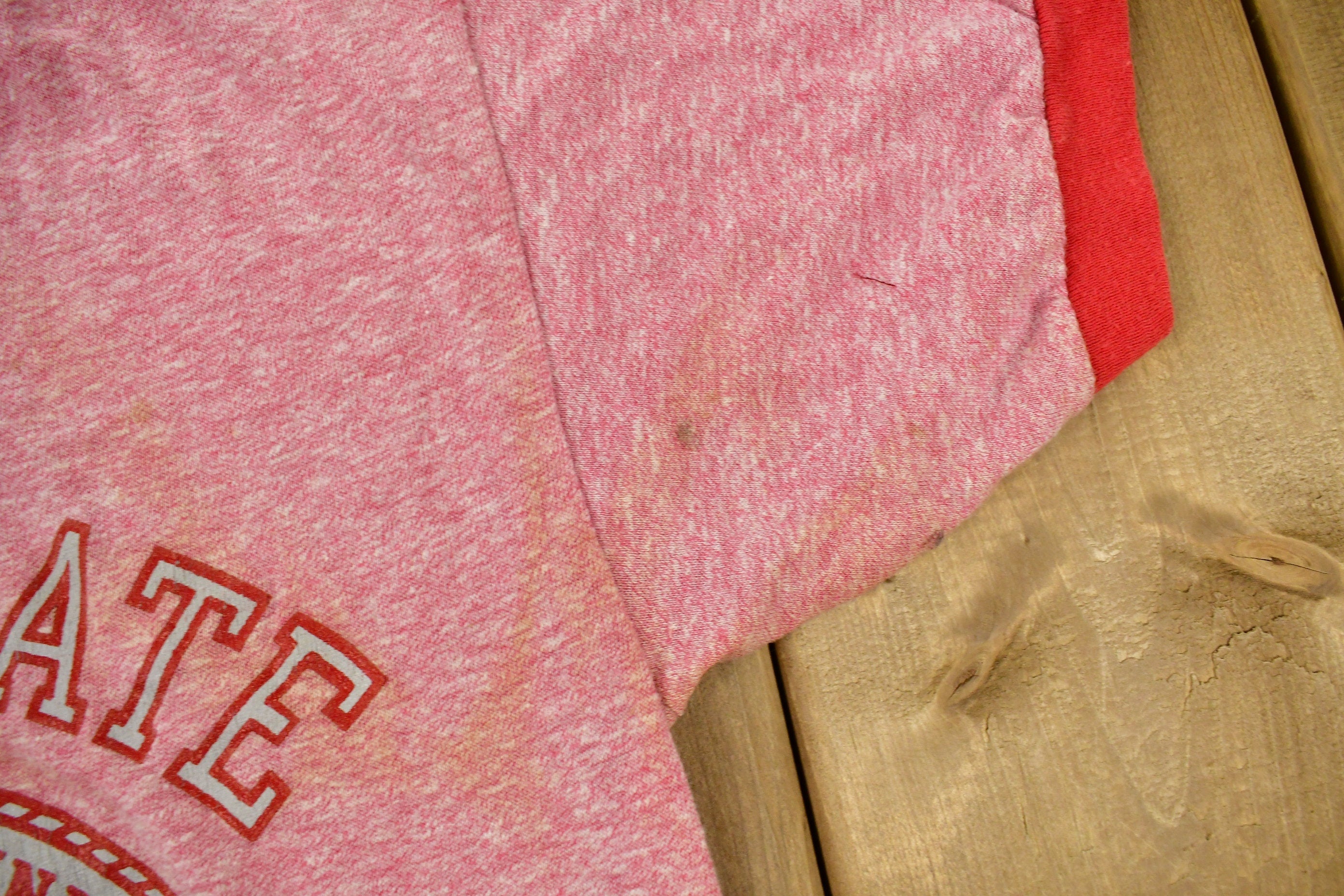 Vintage 1970s Champion University of Ohio State Collegiate Ringer T-Shirt