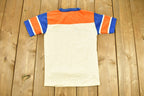 Vintage 1970s Soccer Graphic Youth Size T-shirt