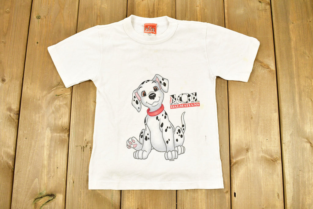Vintage 1990s 101 Dalmatians Disney Movie Youth Size Promo T-Shirt