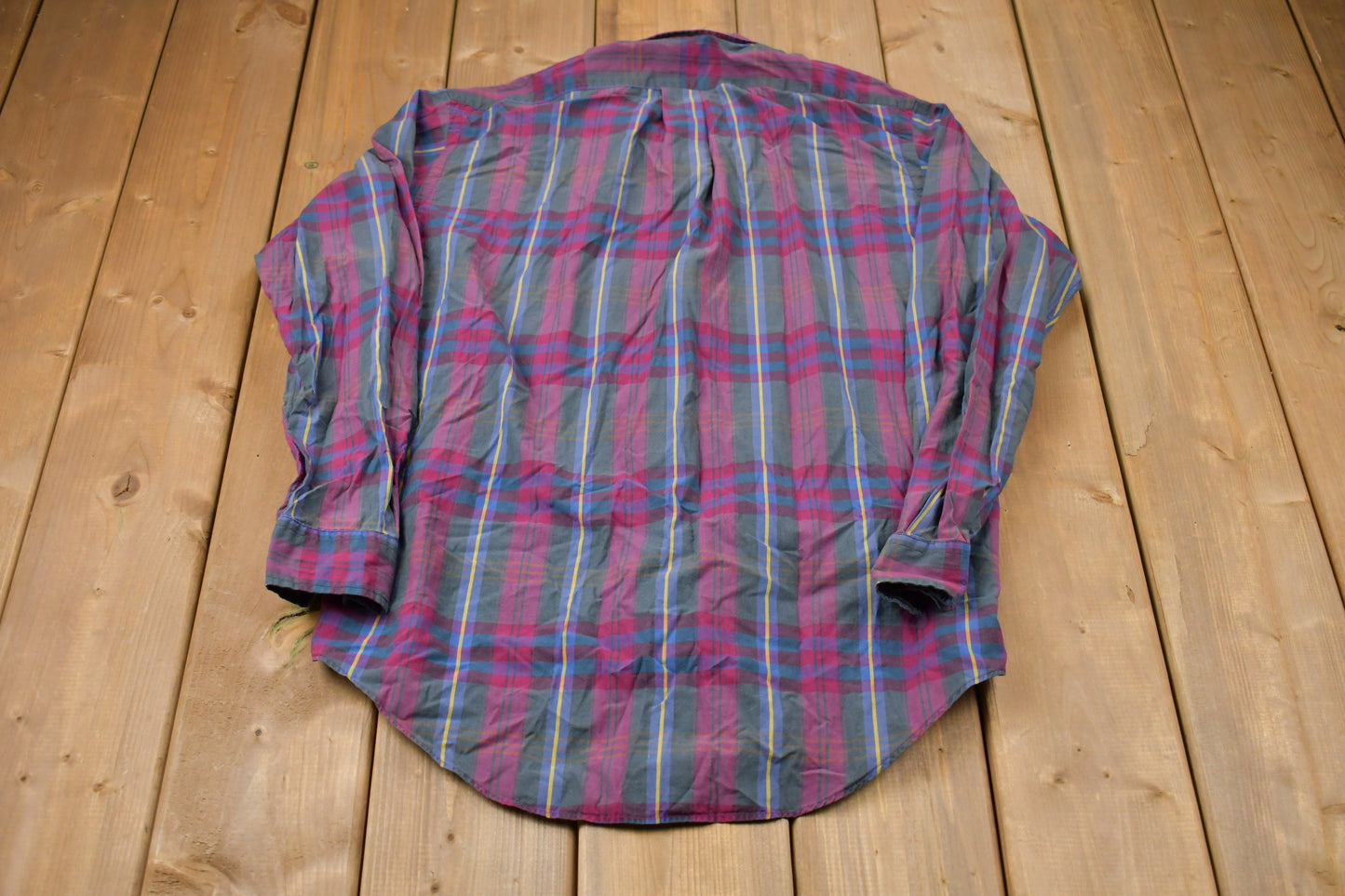 Vintage 1990s Ralph Lauren Plaid Button Up Shirt