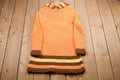 Vintage 1960s Knit Mod Dress