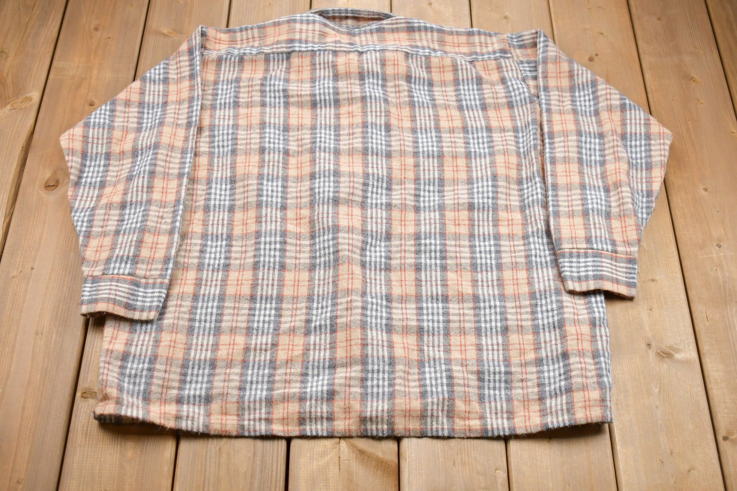 Vintage 1990s Plaid Button Up Shirt