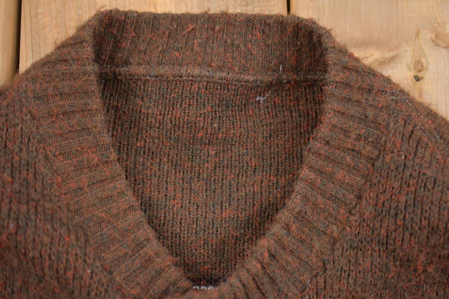 Vintage 1980s Wool Knitted Sweater