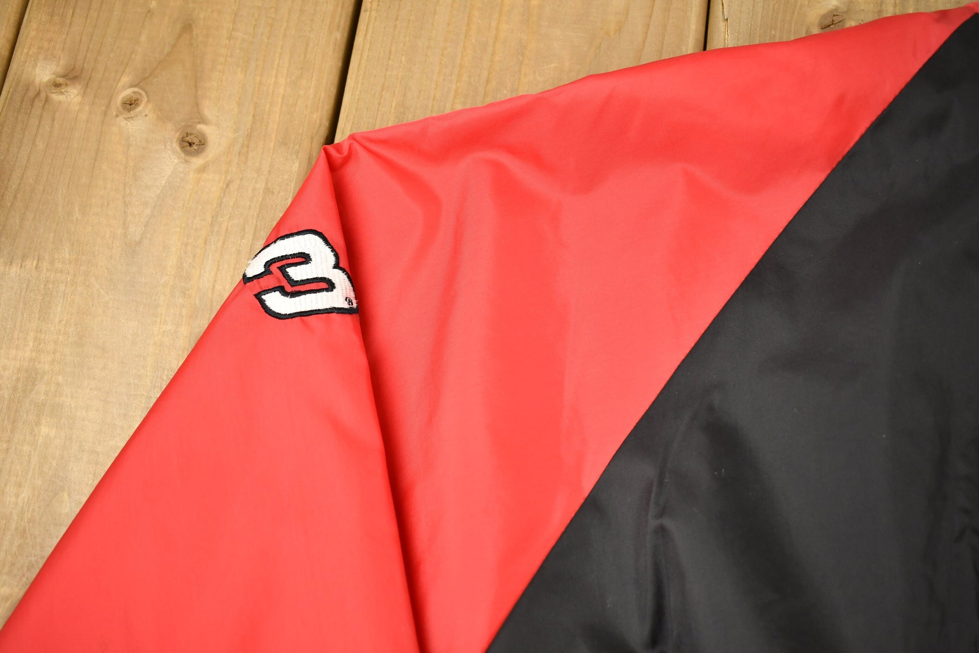 Vintage 1990s Dale Earnhardt Embroidered Pullover Windbreaker Jacket