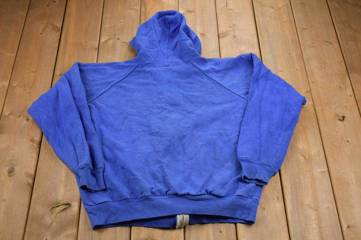 Vintage 1980s IIM Apparel Lined Hoodie / 80s Hoodie / Vintage Sweater / Full Zip Hoodie / Athletic Pull Over / Thermal Lined Hoodie