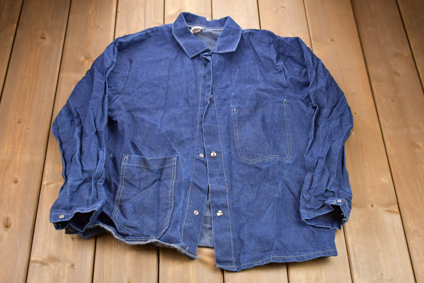 Vintage 1990s Westex Button Up Denim Shirt