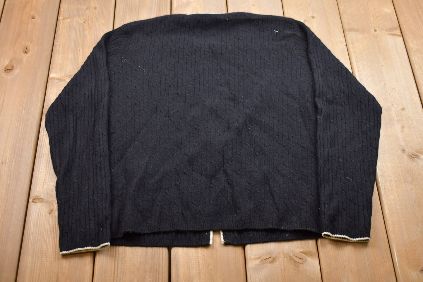 Vintage 1980s Daniel Bishop Cashmere Knitted Sweater