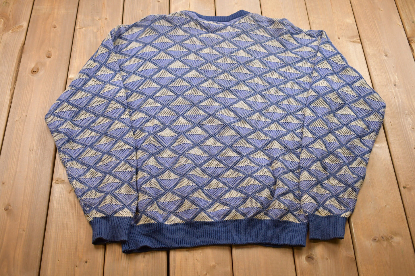 Vintage 1980s Stanley Blacker Knitted Sweater