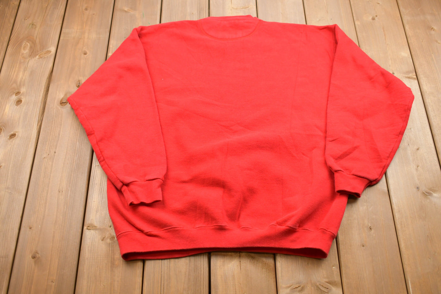 Vintage 1990s Santee Heavyweight Sieve Embroidered Crewneck Sweatshirt