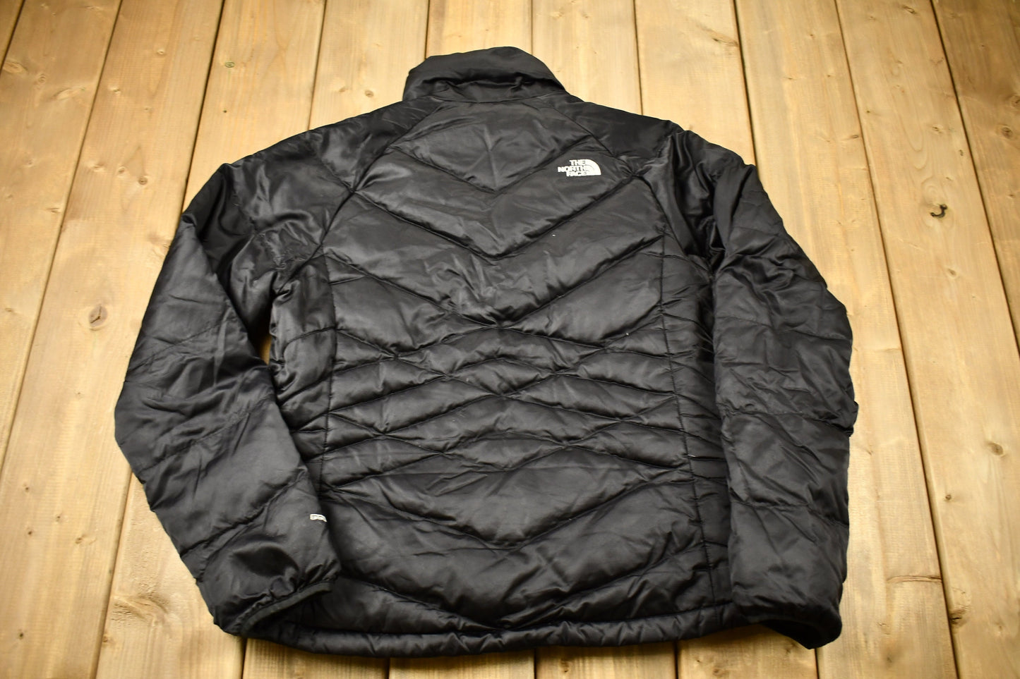 Vintage 1990s The North Face Women's 550 Black Puffer Jacket