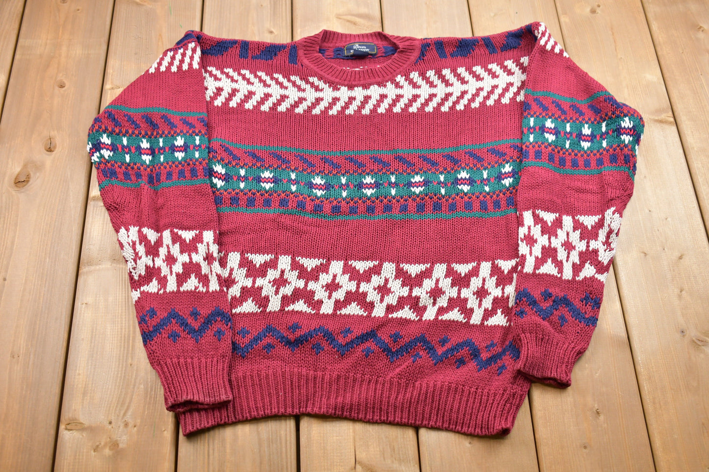 Vintage 1980s Dover By Arrow Knitted Sweater