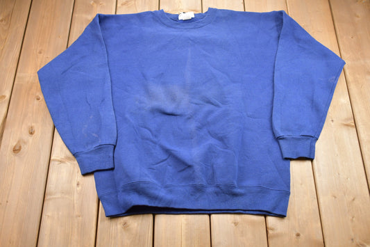 Vintage 1990s Lee Made In USA Basic Crewneck Sweatshirt