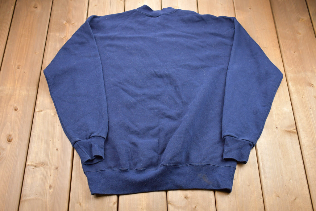 Vintage 1990s Nutmeg Chicago Bears NFL Embroidered Crewneck Sweatshirt