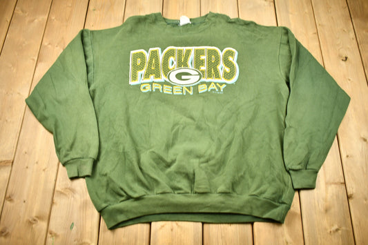 Vintage 1996 Green Bay Packers NFL Game Day Crewneck Sweatshirt / Made In USA / Football / Sportswear / Athleisure / Americana