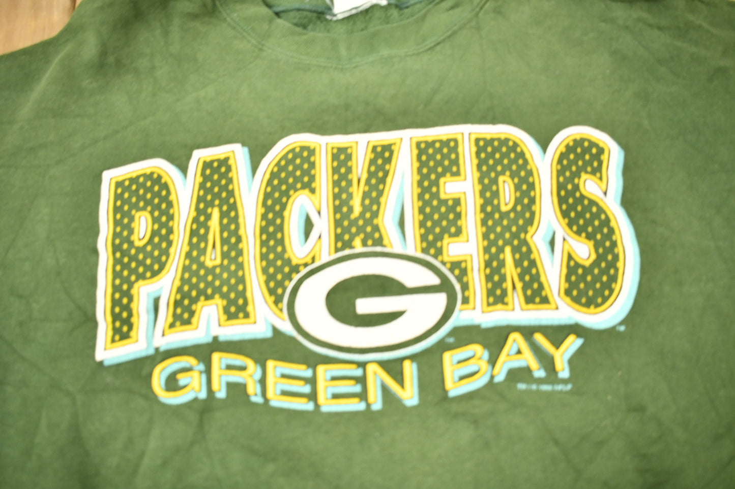 Vintage 1996 Green Bay Packers NFL Game Day Crewneck Sweatshirt / Made In USA / Football / Sportswear / Athleisure / Americana