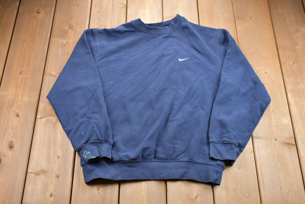 Vintage 1990s Nike Mini Swoosh Crewneck Sweatshirt