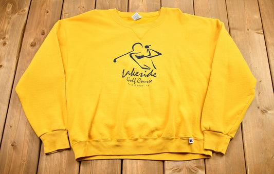 Vintage 1990s Lakeside Golf Course Russell Athletics Crewneck