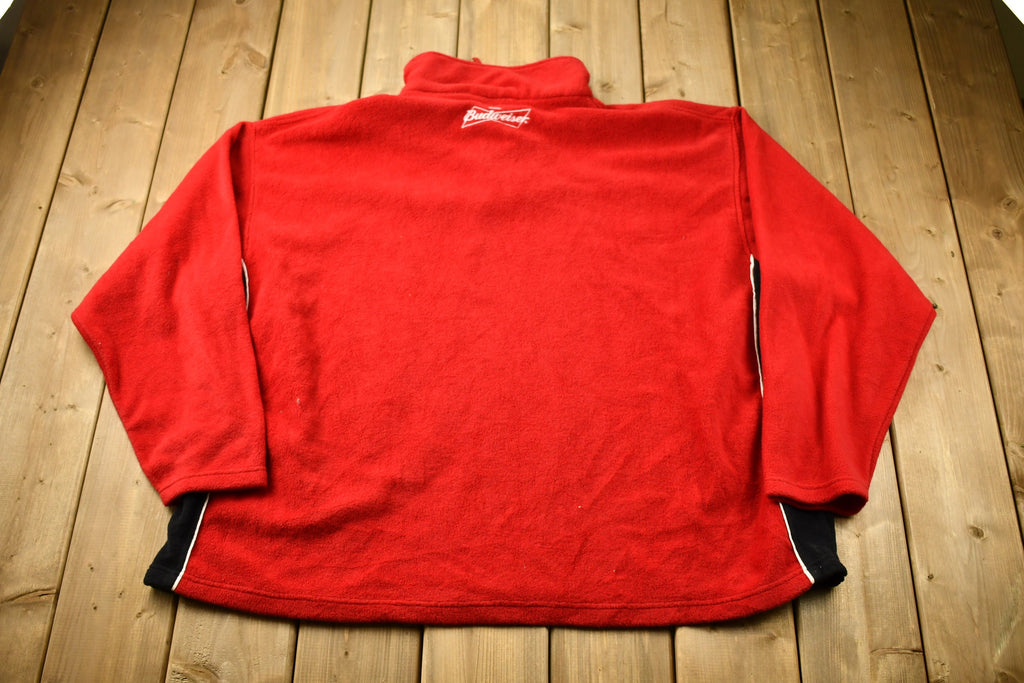 Vintage 1990s Dale Earnhardt Quarter Zip Fleece Sweater