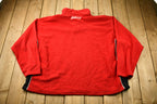 Vintage 1990s Dale Earnhardt Quarter Zip Fleece Sweater