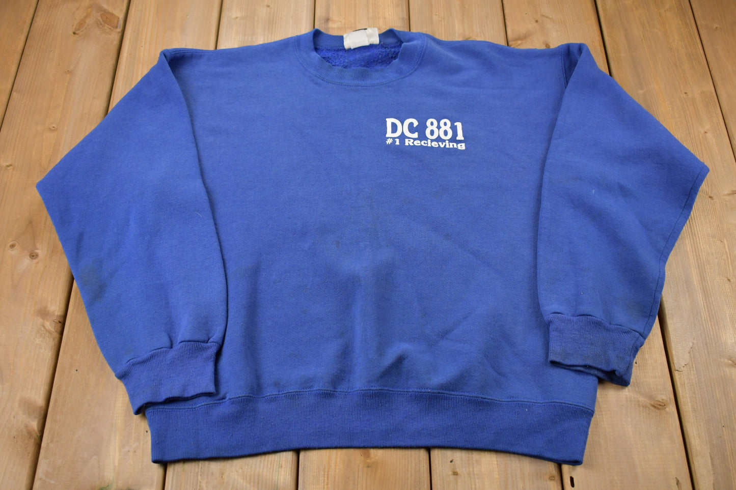 Vintage 1990s Lee DC 881 Graphic Crewneck Sweatshirt / 90s Crewneck / Souvenir / Athleisure / Streetwear / Vintage Lee / Made In USA