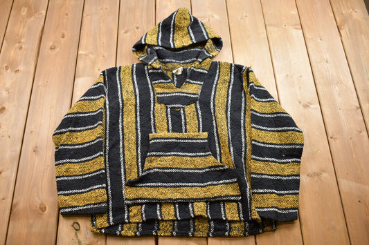 Vintage 1990s Blanket/Carpet Sweatshirt / 90s Sweater / Souvenir / Athleisure / Streetwear / Travel And Tourism